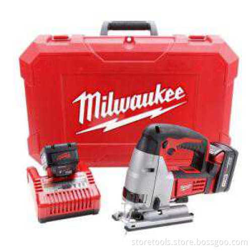 Milwaukee M18 Red 18-Volt Lithium-Ion Cordless Jig Saw Kit